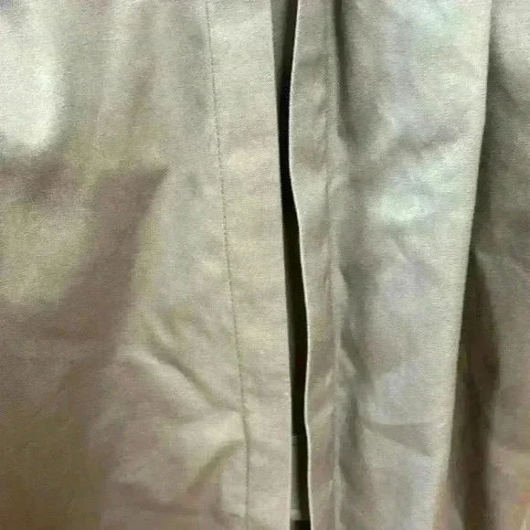 Worthington Khaki Trench/All Weather Coat Fully Lined..Removeable Liner Size 10 - Picture 8 of 16
